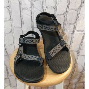 Teva Mens Scorpion Print Strap Hiking Sandals Sz 9